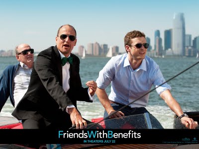 Woody Harrelson and Justin Timberlake in FRIENDS WITH BENEFITS 